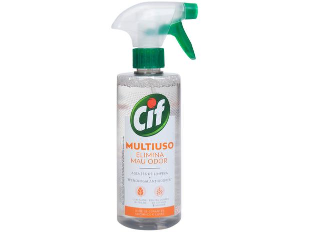 Limpador Multiuso Cif Elimina Mau Odor - 500ml Menor preço em Limpador Multiuso Cif Elimina Mau Odor - 500ml