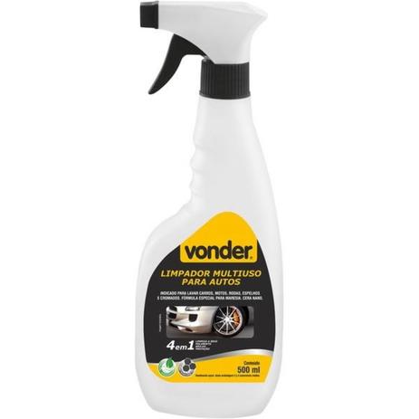 Limpador multiuso para autos 4 em 1 500 ml VONDER é boa?