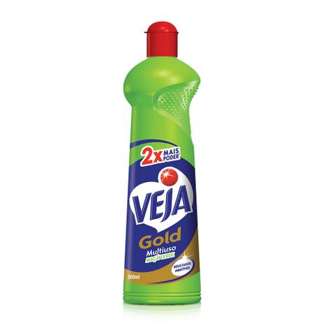 Limpador Multiuso Veja Gold Maça Verde Squeeze 500ml Menor preço em Limpador Multiuso Veja Gold Maça Verde Squeeze 500ml