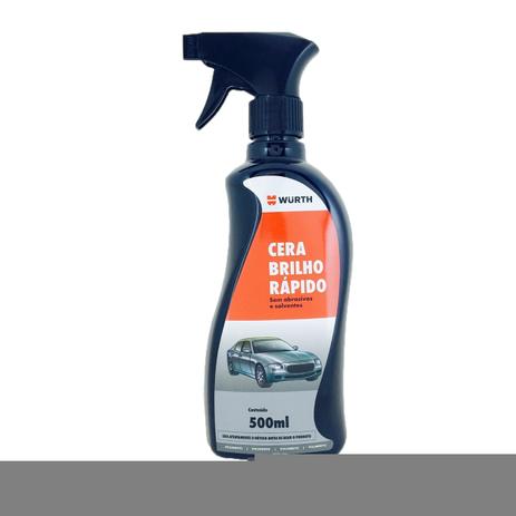 Limpeza Automotiva Cera Brilho Rápido Spray Wurth 500ML Menor preço em Limpeza Automotiva Cera Brilho Rápido Spray Wurth 500ML