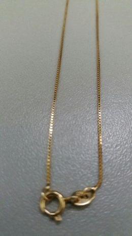 Linda Corrente Veneziana 45 Cm 1,3 Gramas Em Ouro 18k 750 - Total pratas Menor preço em Linda Corrente Veneziana 45 Cm 1,3 Gramas Em Ouro 18k 750 - Total pratas