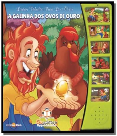 Lindas f. para ler e ouvir - a galinha dos o. de o - Blu Menor preço em Lindas f. para ler e ouvir - a galinha dos o. de o - Blu