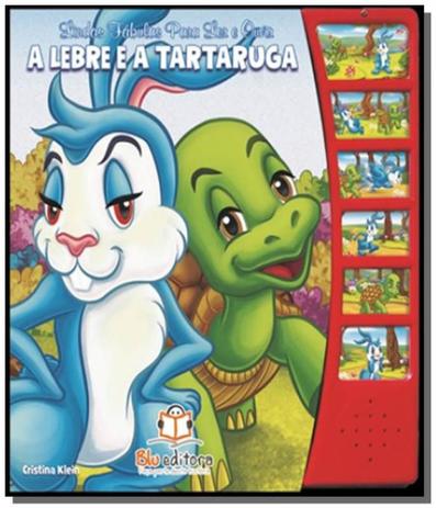 Lindas f. para ler e ouvir - a lebre e a tartaruga - Blu Menor preço em Lindas f. para ler e ouvir - a lebre e a tartaruga - Blu