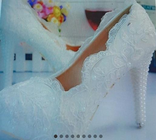 Lindíssimos SAPATOS Noiva RENDA E PÉROLAS 35,37,39 Importados - Mariemi's  Estilo Mary Jones - Outros Moda e Acessórios - Magazine Luiza