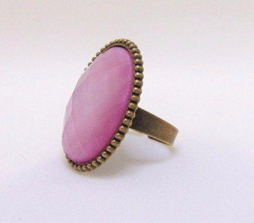 Lindo Anel Feminíno Regulável Dourado Rosa - Margo bonita Menor preço em Lindo Anel Feminíno Regulável Dourado Rosa - Margo bonita