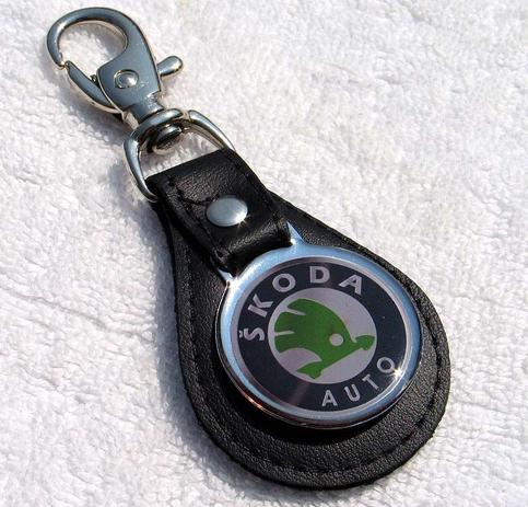 Lindo Chaveiro Couro Skoda Volkswagen Novo - Chavemax Menor preço em Lindo Chaveiro Couro Skoda Volkswagen Novo - Chavemax