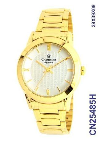 Lindo Relógio Feminino Dourado Luxo Casual Champion Cn25485h Menor preço em Lindo Relógio Feminino Dourado Luxo Casual Champion Cn25485h