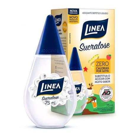Linea Adoçante Liquido Sucralose 75ml - LINEA S/A Menor preço em Linea Adoçante Liquido Sucralose 75ml - LINEA S/A