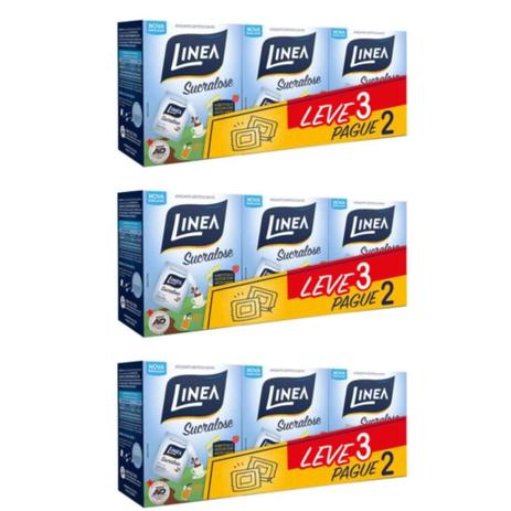 Linea Sucralose Adoçante Sachê C/150 (Kit C/03) Menor preço em Linea Sucralose Adoçante Sachê C/150 (Kit C/03)