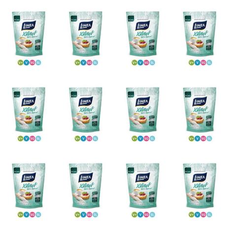 Linea Xilitol Adoçante 300g (Kit C/12) Menor preço em Linea Xilitol Adoçante 300g (Kit C/12)