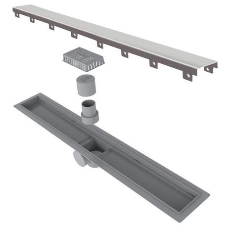 Linear ELLEVE - RALO LINEAR SMART TAMPA INOX SIFONADO 60CM Menor preço em Linear ELLEVE - RALO LINEAR SMART TAMPA INOX SIFONADO 60CM