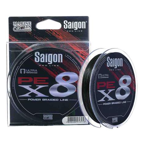 Linha Multifilamento Saigon X8 300m Camuflada - Marine Sports
