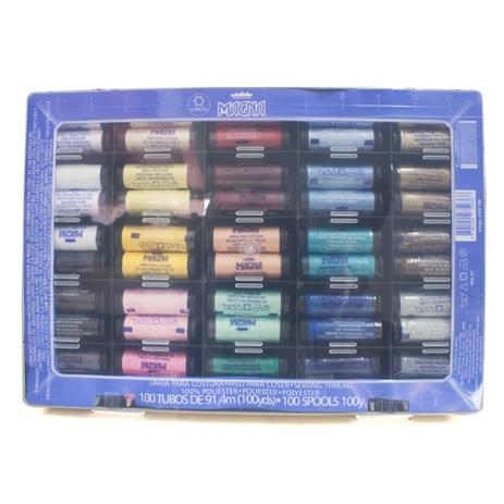 Linha Para Costura Magna Cores Sortidas Corrente Coats 410s - Geral Menor preço em Linha Para Costura Magna Cores Sortidas Corrente Coats 410s - Geral