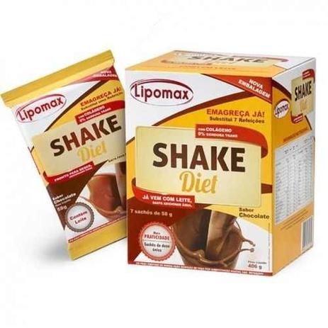 Lipomax Shake Diet Chocolate 7 Sachês com 40g - Divcom s a é boa?