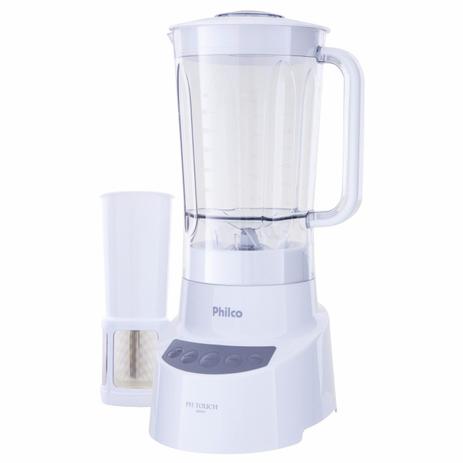 Liquidificador 3 Velocidades PH Touch Philco 800W 127V Branco Menor preço em Liquidificador 3 Velocidades PH Touch Philco 800W 127V Branco