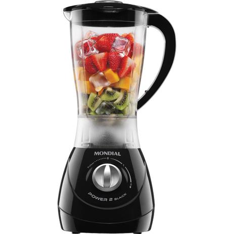 Liquidificador 400W 1,25L Mondial Power 2 Black L38 com Filtro e 2 Velocidades Preto é boa?
