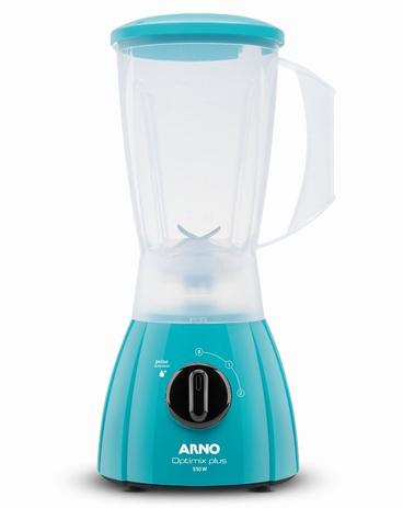 Liquidificador Arno Optimix plus Azul Turquesa LN26 - 127 v Menor preço em Liquidificador Arno Optimix plus Azul Turquesa LN26 - 127 v