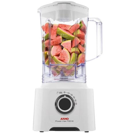 Liquidificador Arno Power Max LN51, 5 Vel + Pulsar, Copo Cristal, Branco - 110V Menor preço em Liquidificador Arno Power Max LN51, 5 Vel + Pulsar, Copo Cristal, Branco - 110V