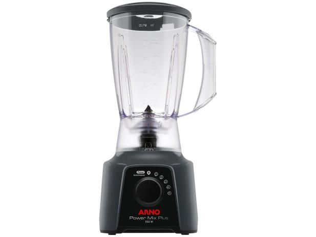 Liquidificador Arno Power Mix Plus LQ23 2L Cinza - 5 Velocidades 550W