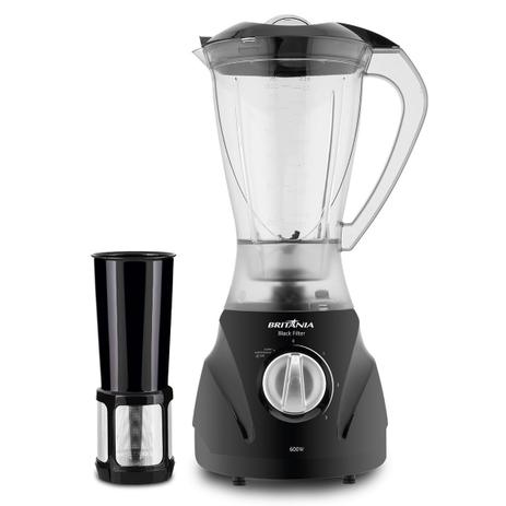 Menor preço em Liquidificador Britânia Black Filter 2,1L 600W