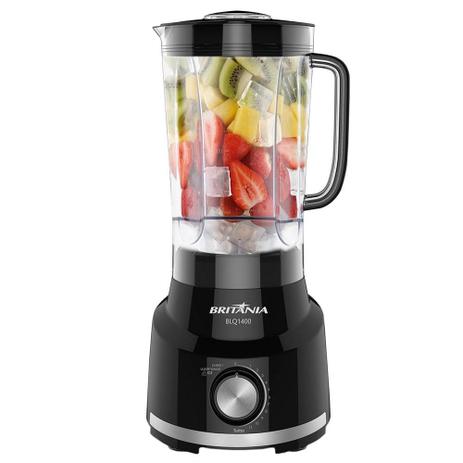 Liquidificador Britania BLQ1400 com Copo Acrílico 11 Velocidades + Pulsar 1400W Preto - Britânia Menor preço em Liquidificador Britania BLQ1400 com Copo Acrílico 11 Velocidades + Pulsar 1400W Preto - Britânia