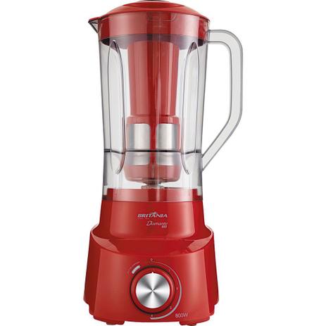 Liquidificador Britânia com Filtro 800W 2.65L Diamante 800 com 4 Velocidades Vermelho é boa?