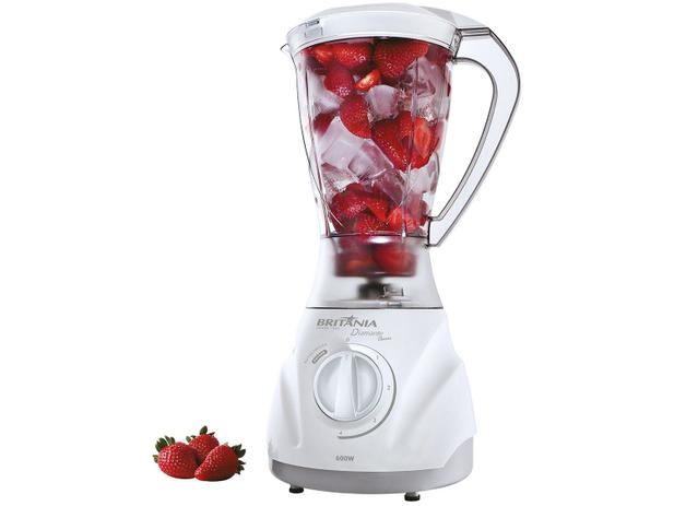 Liquidificador Britânia Diamante Classic 600W - 4 Velocidades Menor preço em Liquidificador Britânia Diamante Classic 600W - 4 Velocidades