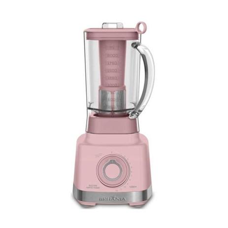 Liquidificador Britânia Fortis Turbo 3L BLQ1300RS Rosa 127V Menor preço em Liquidificador Britânia Fortis Turbo 3L BLQ1300RS Rosa 127V