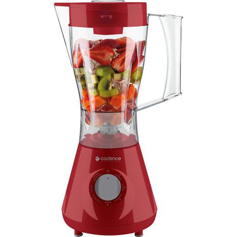 Liquidificador Colors Evolution Vermelho Cadence Menor preço em Liquidificador Colors Evolution Vermelho Cadence