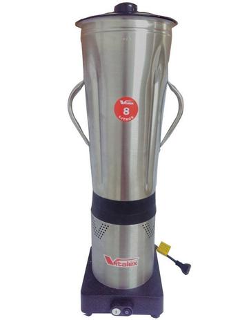 Liquidificador Comercial Industrial 8 Litros Inox Vitalex Menor preço em Liquidificador Comercial Industrial 8 Litros Inox Vitalex