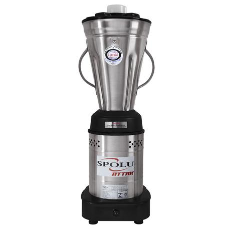 Liquidificador Comercial Spolu Attak 4L Baixa Rotação Inox 700W Menor preço em Liquidificador Comercial Spolu Attak 4L Baixa Rotação Inox 700W