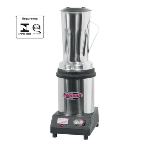Liquidificador e Triturador Industrial TB 2 lts Motor 1/2 Hp BM 30 NR Bivolt Primeira Linha - Bermar Menor preço em Liquidificador e Triturador Industrial TB 2 lts Motor 1/2 Hp BM 30 NR Bivolt Primeira Linha - Bermar