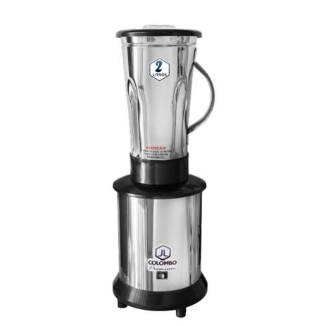 Liquidificador Industrial Alta Rotação Inox 2 Litros 127 c/ Inmetro - Utilimil Menor preço em Liquidificador Industrial Alta Rotação Inox 2 Litros 127 c/ Inmetro - Utilimil