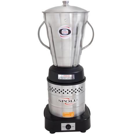 Liquidificador Industrial Alta Rotação Inox 3,5 Litros Spolu Menor preço em Liquidificador Industrial Alta Rotação Inox 3,5 Litros Spolu