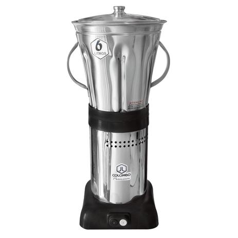 Liquidificador Industrial B.R. Jl Colombo Inox 3500Rpm 6L Bivolt Menor preço em Liquidificador Industrial B.R. Jl Colombo Inox 3500Rpm 6L Bivolt