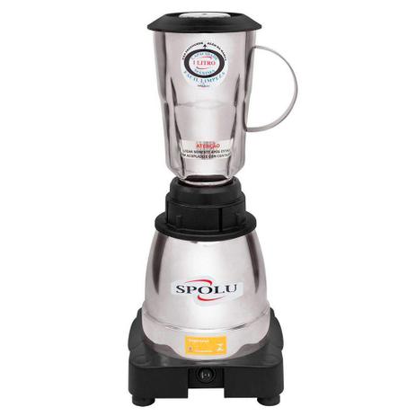 Liquidificador Industrial De Alta Rotação 1L Gourmet Luxo - 220 V - Spolu Menor preço em Liquidificador Industrial De Alta Rotação 1L Gourmet Luxo - 220 V - Spolu