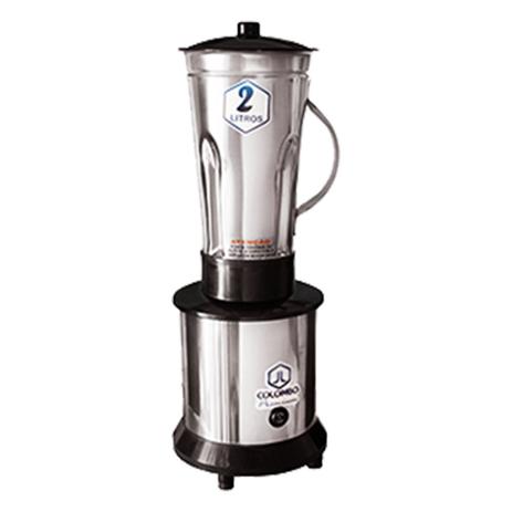Liquidificador Industrial De Sucos Alta Rotação 2 Litros 800w Inox - JL Colombo Menor preço em Liquidificador Industrial De Sucos Alta Rotação 2 Litros 800w Inox - JL Colombo