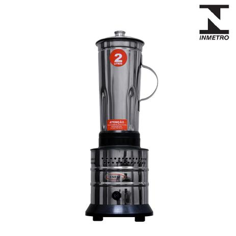 Liquidificador Industrial Profissional Alta Rotação 2 Litros 800w Usifaz - Lcg eletro Menor preço em Liquidificador Industrial Profissional Alta Rotação 2 Litros 800w Usifaz - Lcg eletro