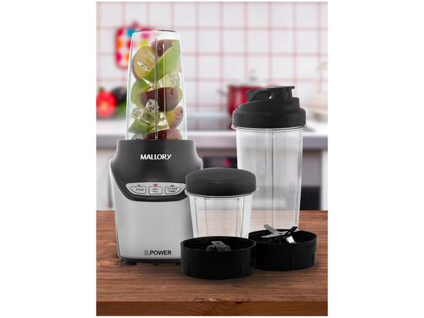 Liquidificador Mallory B.Power 3 Velocidades 850W - 2 Copos Menor preço em Liquidificador Mallory B.Power 3 Velocidades 850W - 2 Copos
