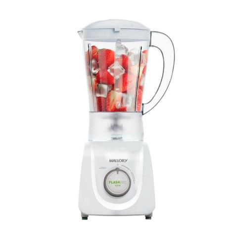 Liquidificador Mallory Flash Mix, Copo de Acrílico, 2 Velocidades + Pulsar, 450W, Branco é boa?