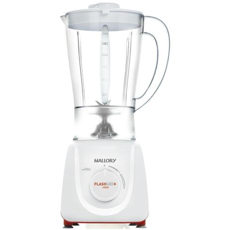 Liquidificador Mallory Flash Mix Copo de Plástico 2 Velocidades + Pulsar 450W Branco é boa?