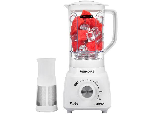 Liquidificador Mondial L 550 220V 1,5L Preto Menor preço em Liquidificador Mondial L 550 220V 1,5L Preto