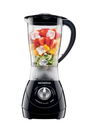 Liquidificador Mondial Power 2 Black L-28 Preto - 127v Menor preço em Liquidificador Mondial Power 2 Black L-28 Preto - 127v