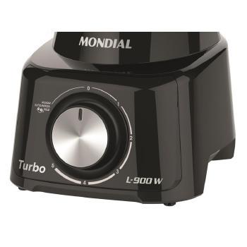 Liquidificador Mondial Turbo 900W 5 Velocidades L-900FB com Filtro - 4945-02 Preto 220 VOLTS Menor preço em Liquidificador Mondial Turbo 900W 5 Velocidades L-900FB com Filtro - 4945-02 Preto 220 VOLTS