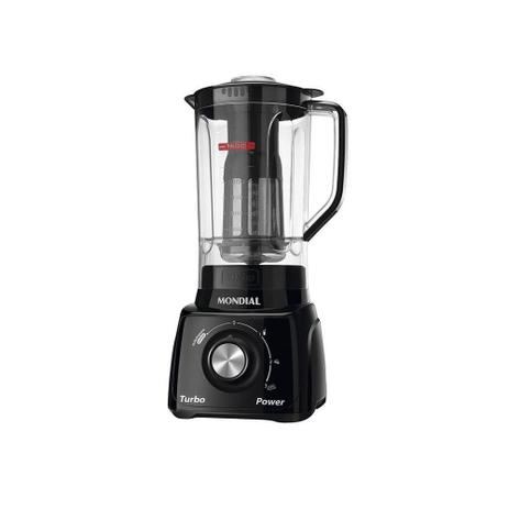 Liquidificador Mondial Turbo Power 2,2L L-99-FB Preto - 127V Menor preço em Liquidificador Mondial Turbo Power 2,2L L-99-FB Preto - 127V