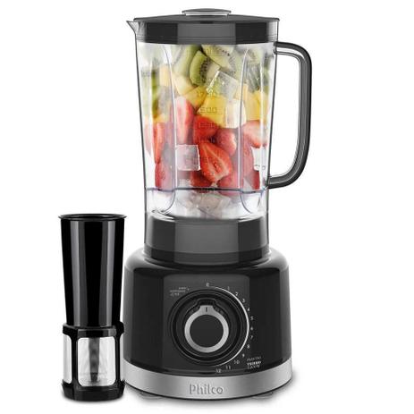 Liquidificador Philco Turbo Pro Maxx 6 3L Preto PLQ1550 Menor preço em Liquidificador Philco Turbo Pro Maxx 6 3L Preto PLQ1550