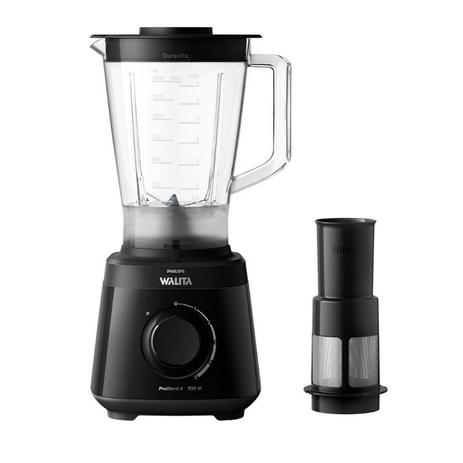 Liquidificador Philips Daily Turbo 5 Velocidades Jarra de Duravita 2L 700W Preto 220V Menor preço em Liquidificador Philips Daily Turbo 5 Velocidades Jarra de Duravita 2L 700W Preto 220V