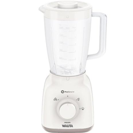 Liquidificador Philips Walita Daily Copo de Plástico 2 Velocidades + Pulsar 400W Branco 110V