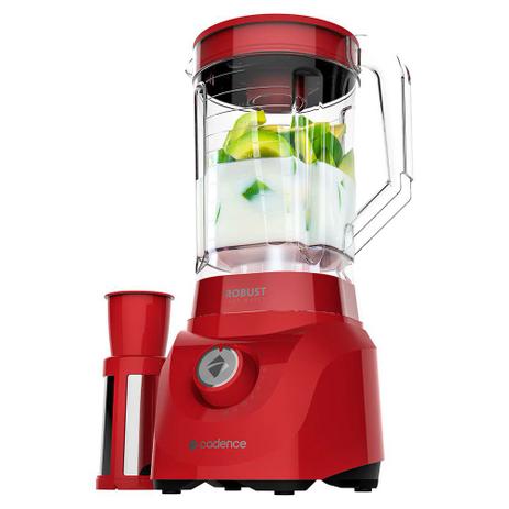 Liquidificador Robust 1000W Cadence LIQ411 Vermelho 110v Menor preço em Liquidificador Robust 1000W Cadence LIQ411 Vermelho 110v