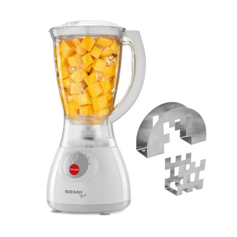 Liquidificador Semp Practice Fast 1,75L 400W LI3015BR 220 V + Porta-Guardanapo aço inox Menor preço em Liquidificador Semp Practice Fast 1,75L 400W LI3015BR 220 V + Porta-Guardanapo aço inox